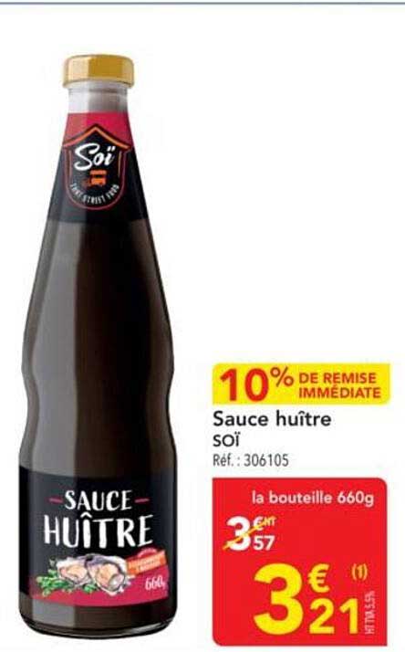 Sauce huître SOI