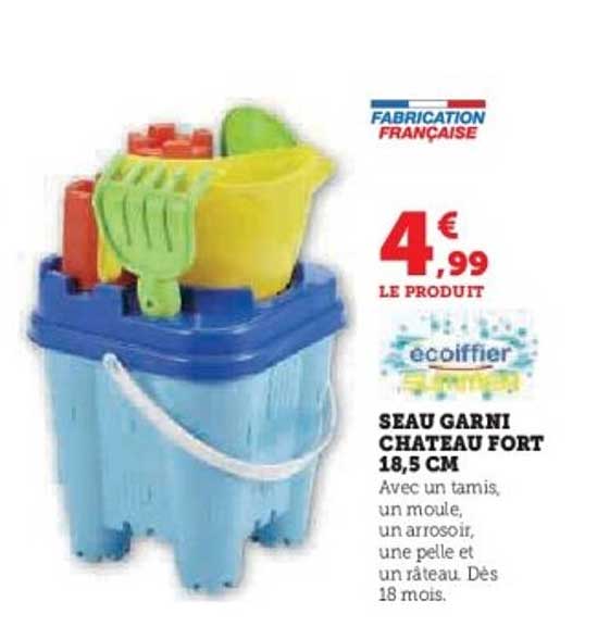 SEAU GARNI CHATEAU FORT 18,5 CM