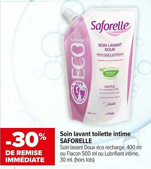 Soin lavant toilette intime SAFORELLE