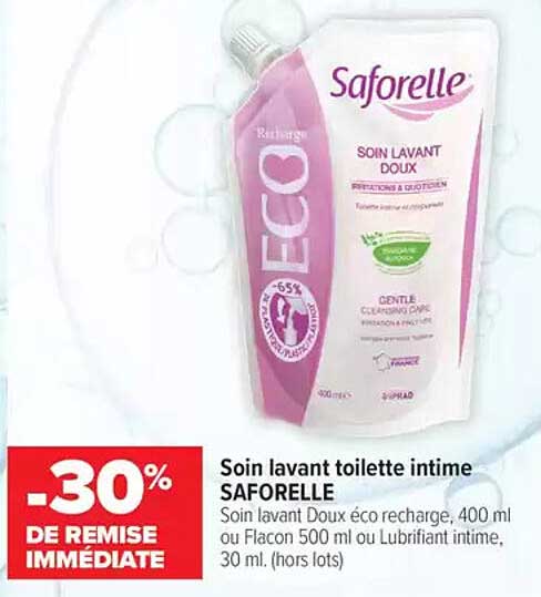 Soin lavant toilette intime SAFORELLE