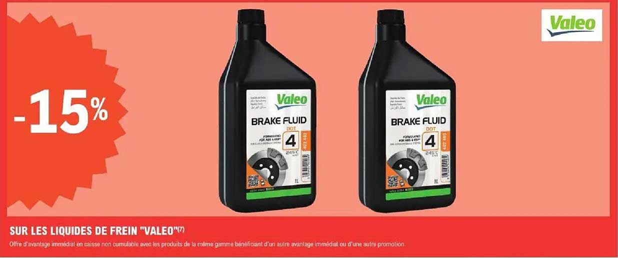 SUR LES LIQUIDES DE FREIN "VALEO"