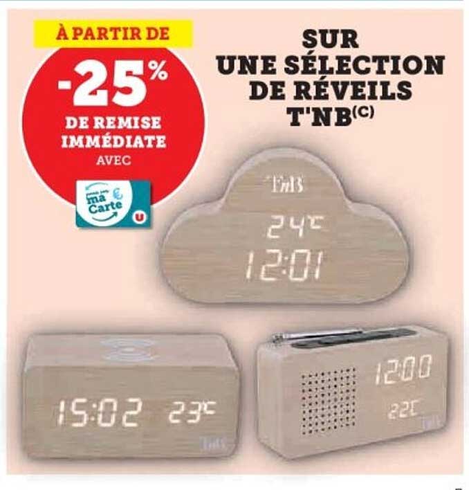 SUR UNE SÉLECTION DE RÉVEILS T'NB(C)