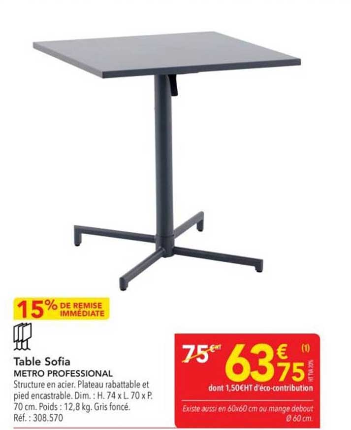 Table Sofia