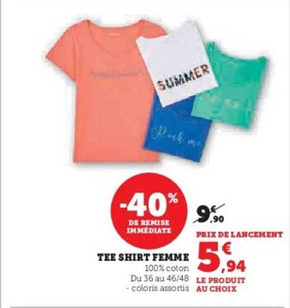 TEE SHIRT FEMME