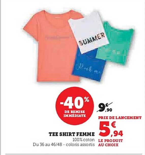TEE SHIRT FEMME