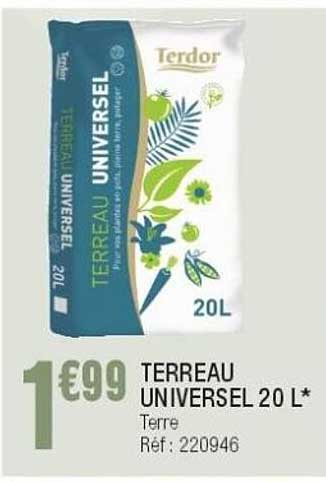 TERRAIN UNIVERSEL 20 L*