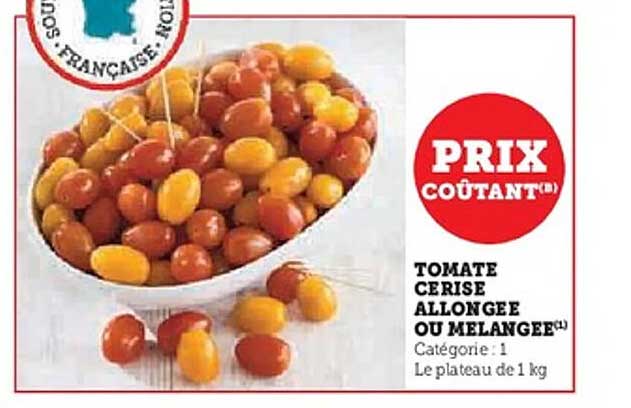 TOMATE CERISE ALLONGEE OU MELANGEE