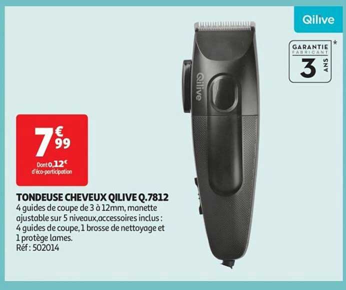 TONDEUSE CHEVEUX QILIVE Q.7812