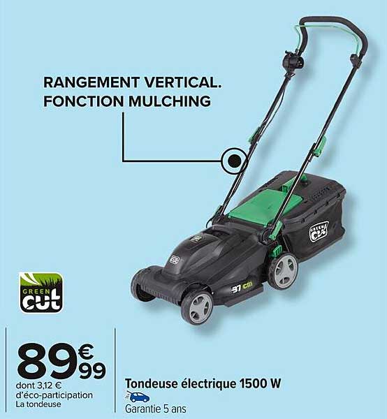 Tondeuse électrique 1500 W