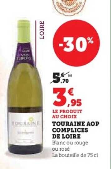 TOURAINE AOP COMPLICES DE LOIRE