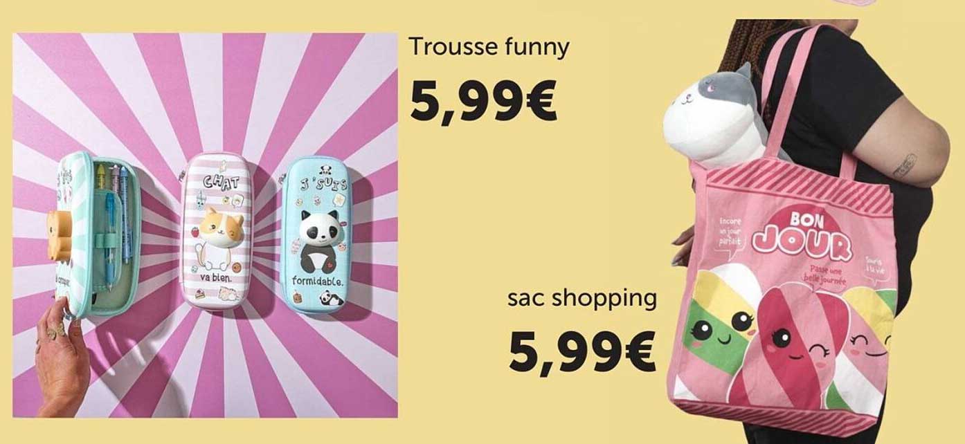 Trousse funny 5,99€
