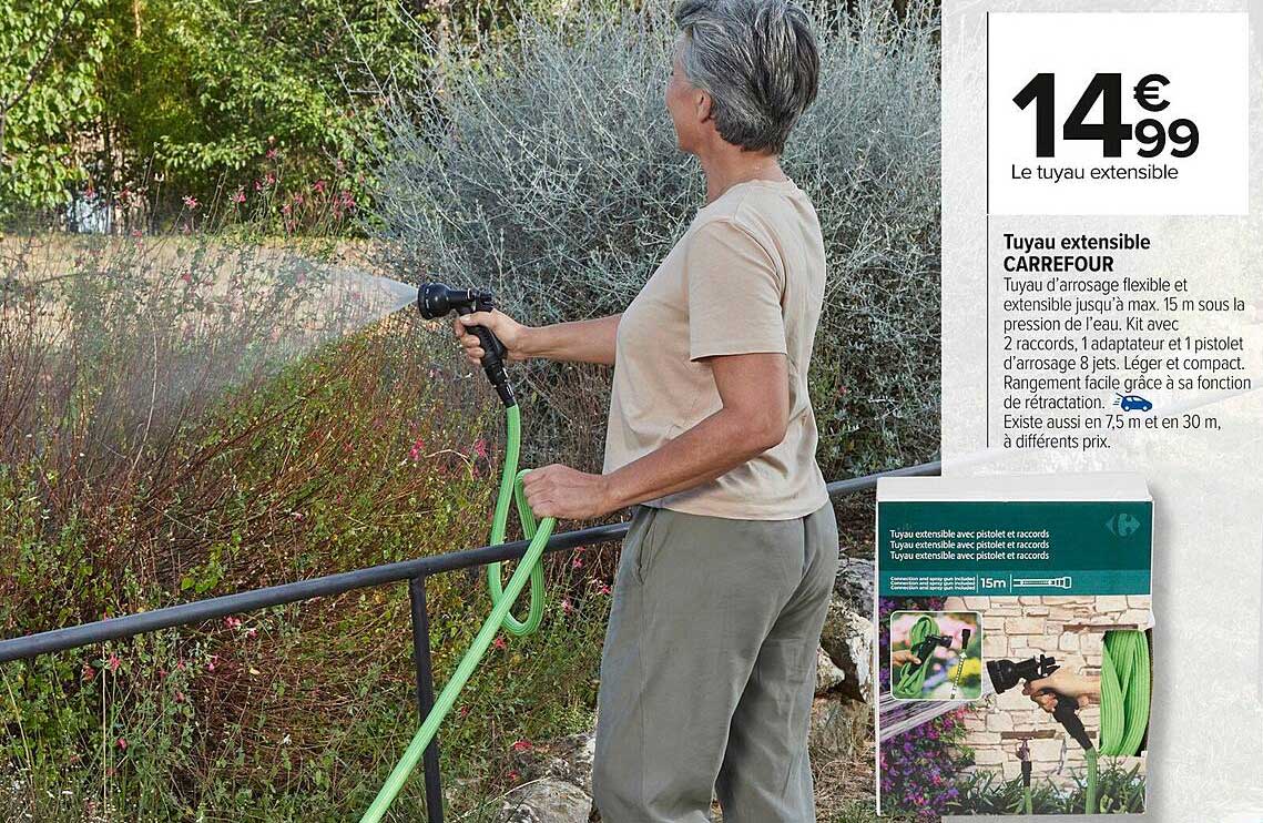 Tuyau extensible CARREFOUR