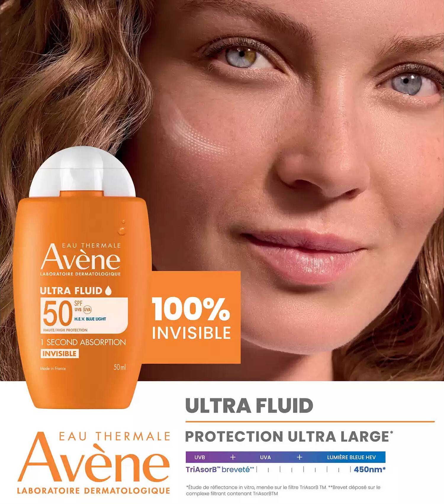 ULTRA FLUID 50 SPF - 100% INVISIBLE