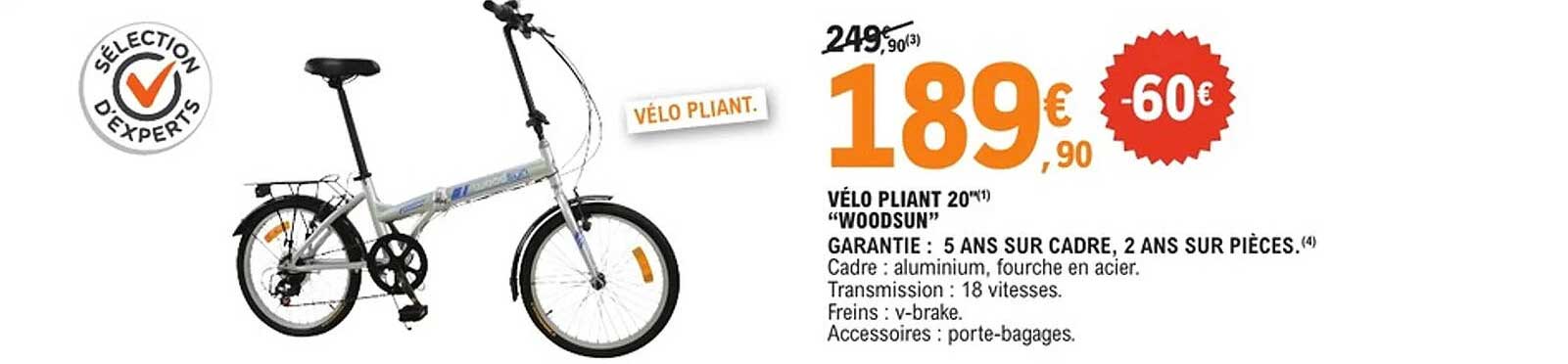 VÉLO PLANT 20" WOODSUN