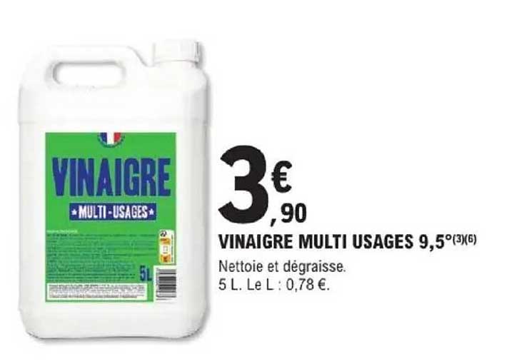 VINAIGRE MULTI USAGES 9,5°
