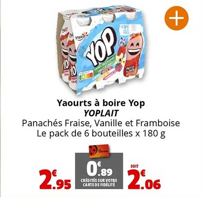 Yaourts à boire Yop