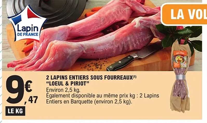 2 LAPINS ENTIERS SOUS FOURREAUX "LOEUL & PIRIOT"