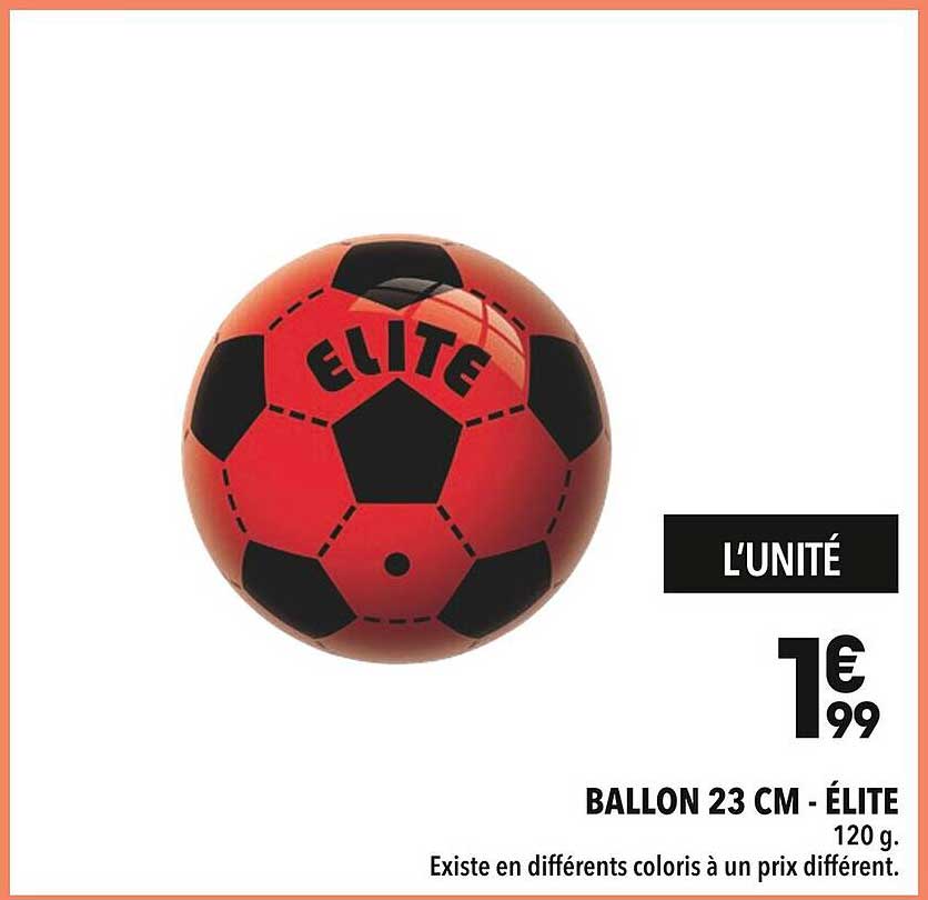BALLON 23 CM - ÉLITE