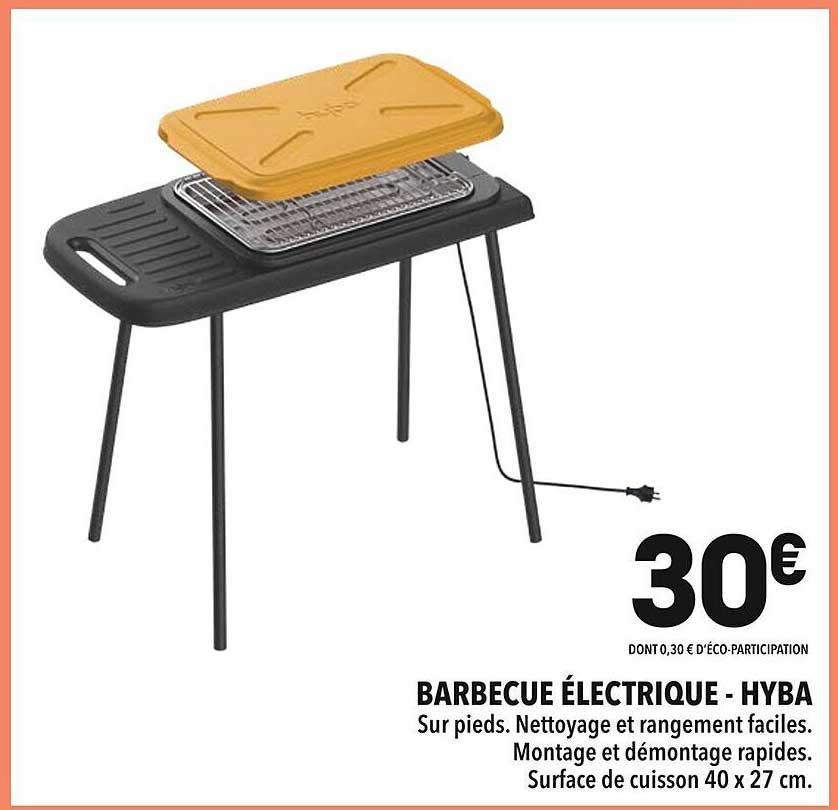 BARBECUE ÉLECTRIQUE - HYBA