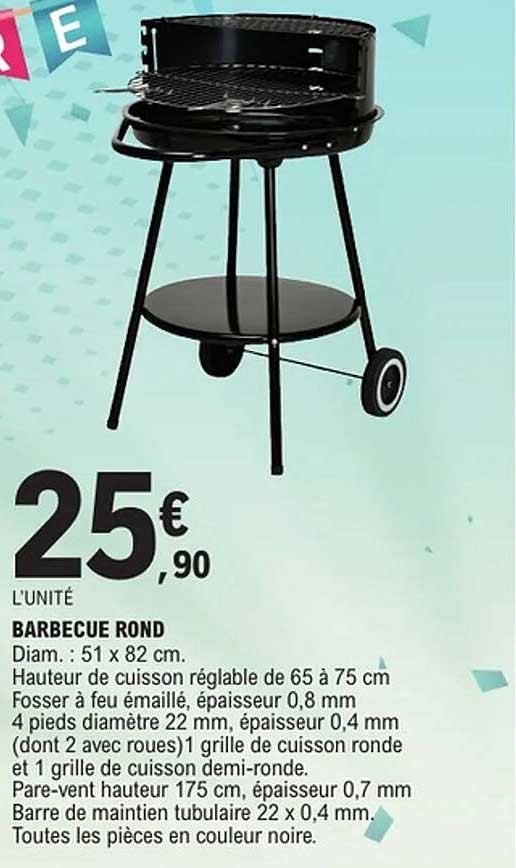 BARBECUE ROND