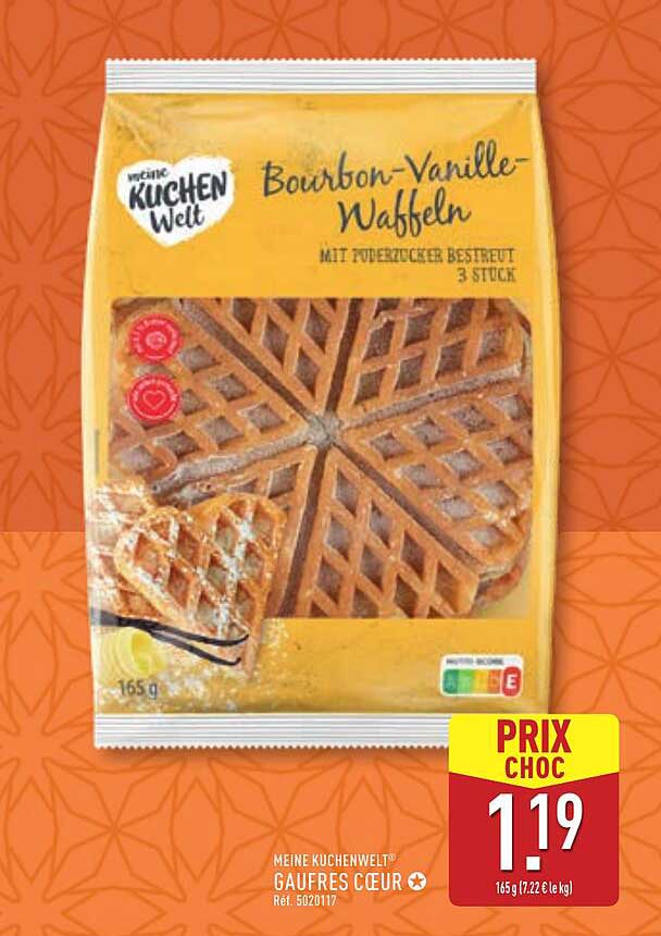 Bourbon-Vanille-Waffeln