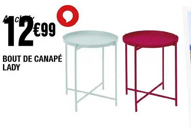 BOUT DE CANAPÉ LADY