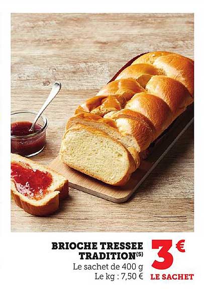 BRIOCHE TRESSEE TRADITION(S)