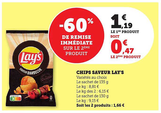 CHIPS SAVEUR LAY'S