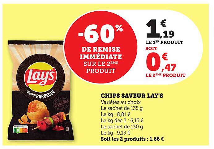 CHIPS SAVEUR LAY'S