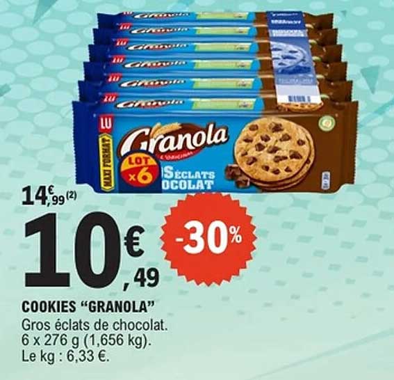 COOKIES "GRANOLA"
