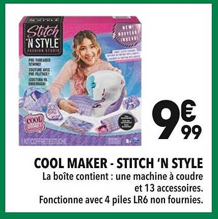 COOL MAKER - STITCH 'N STYLE