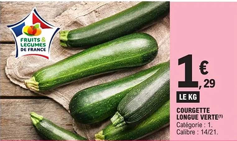 COURGETTE LONGUE VERTE