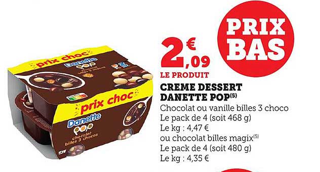 CREME DESSERT DANETTE POP