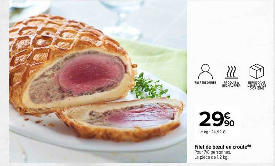 Filet de bœuf en croûte