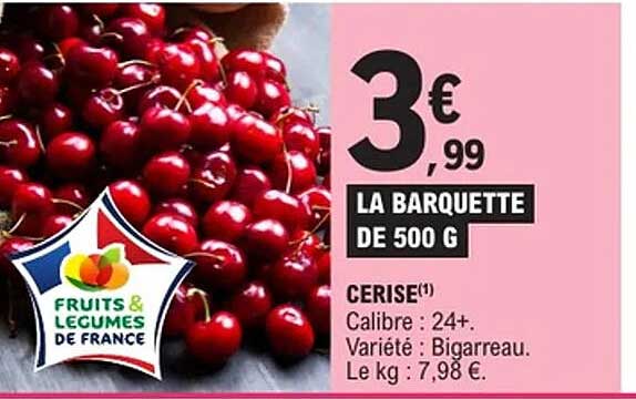 LA BARQUETTE DE 500 G