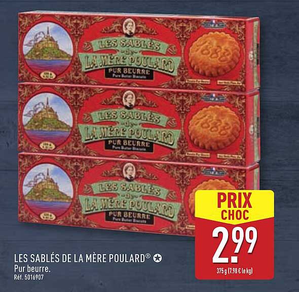 LES SABLÉS DE LA MÈRE POULARD®