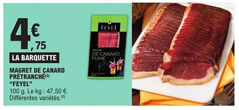 MAGRET DE CANARD PRÉTRANCHÉ "FEYEL"