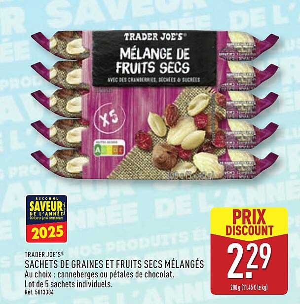 MÉLANGE DE FRUITS SECS