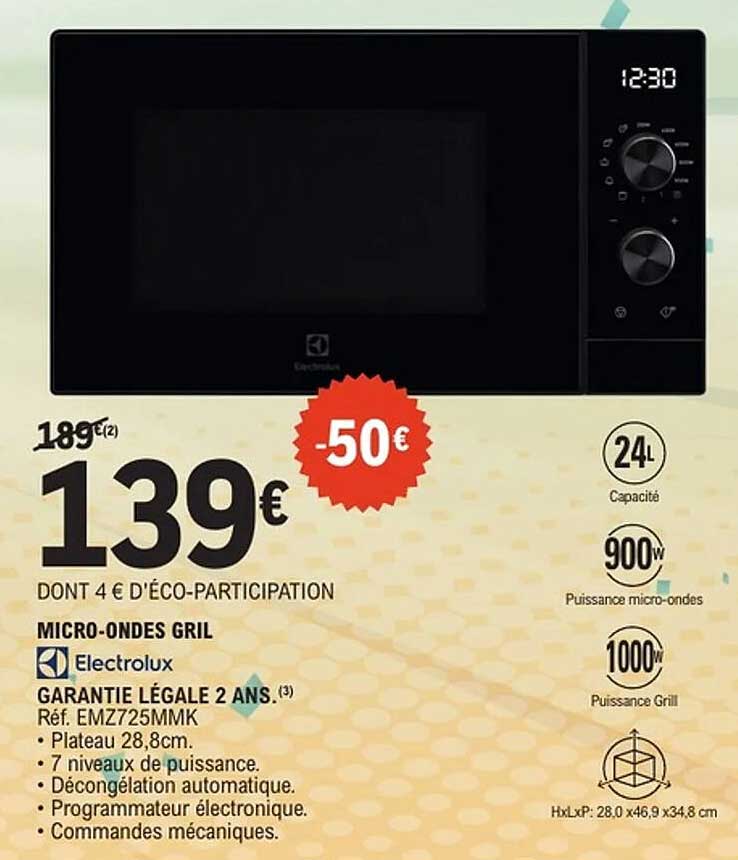 MICRO-ONDES GRIL