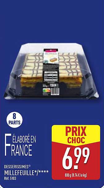 Millefeuille DESSERISSIMES®