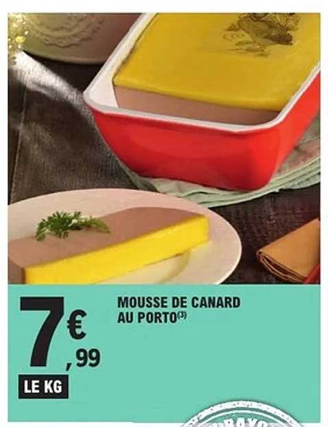 MOUSSE DE CANARD AU PORTO