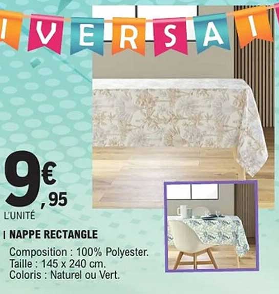 NAPPE RECTANGLE