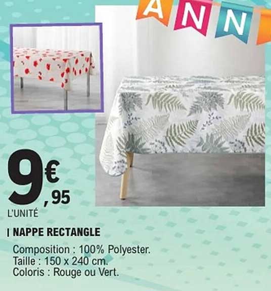 NAPPE RECTANGLE
