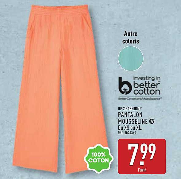 PANTALON MOUSSELINE