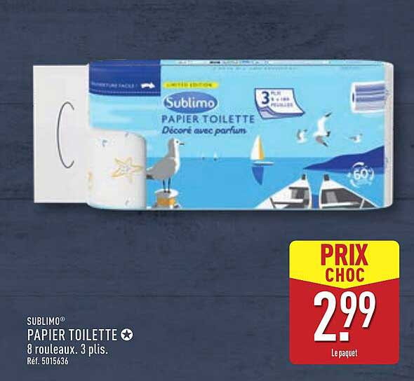 PAPIER TOILETTE