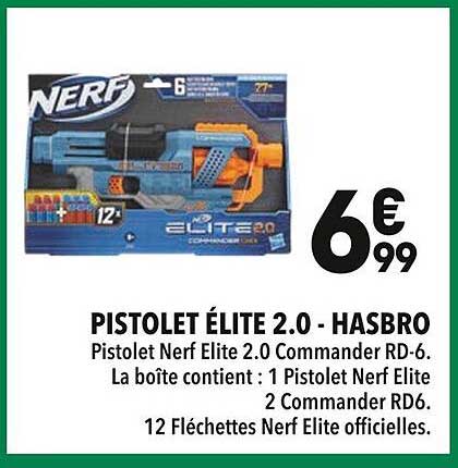 PISTOLET ÉLITE 2.0 - HASBRO