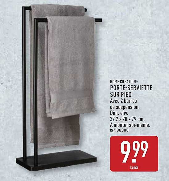 PORTE-SERVIETTE SUR PIED