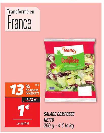 SALADE COMPOSÉE NETTO