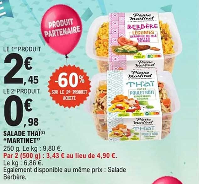 Salade Thaï "Martinet"