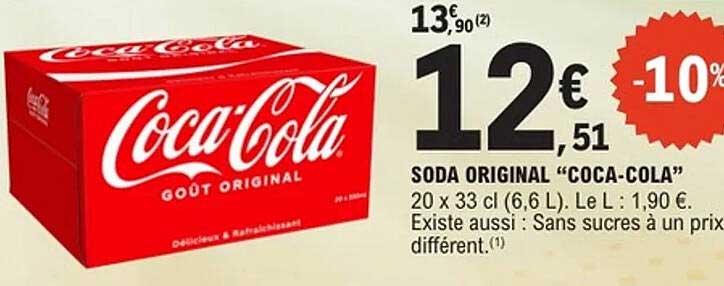 SODA ORIGINAL "COCA-COLA"